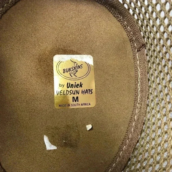 Bukskins Uniek Veldsun Outback Shade Safari Wide Brim Canvas Mesh Hat - Picture 8 of 9